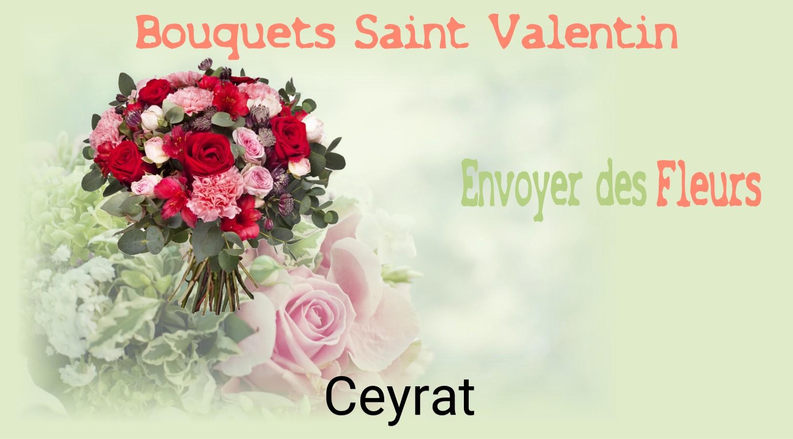 Roses de Saint-Valentin livrées à Ceyrat